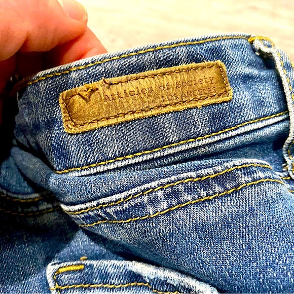 Articles of Society, stretchy cropped skinny jeans, 25 - Picture 7 of 13